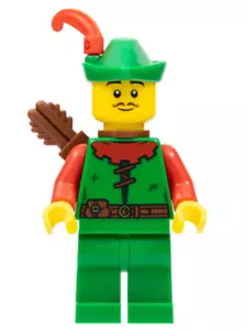 Lego Castle Forestman cas571 (From 10305) Figurine Minifigure New - Imagen 1 de 1