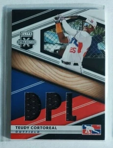 Teudy Cortoreal 2020 Elite Extra Edition Dominican Prosp. Liga Material Trikot - Bild 1 von 1