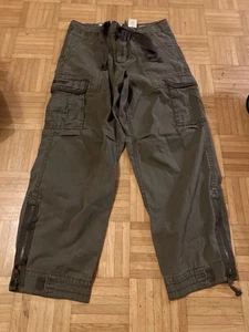 Abercrombie & Fitch Cargohose Grün Herren XL, Neu Mit Etikett - Bild 1 von 13
