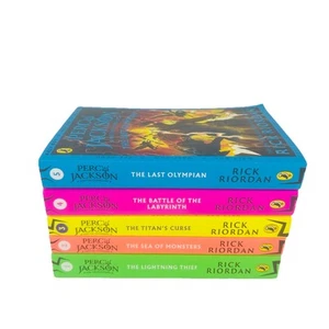 Percy Jackson 1-5 Set The Ultimate Collection By Rick Riordan - Picture 1 of 16