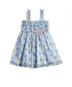 Vestito Disney bambina bambina stampa Lilo & Stitch taglia 4  - Foto 1 di 1