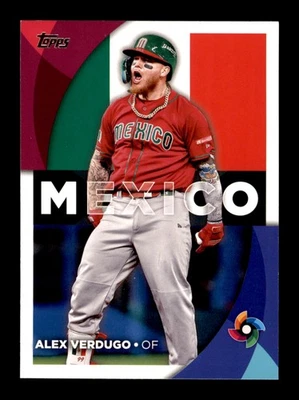 2023 Topps 2023 World Baseball Classic Stars #WBC-29 Alex Verdugo Mexico - Image 1 of 2