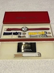 Seltene Invicta 2020 Peanuts Snoopy 32873 Uhr Limited Ed #0487/5000 mit Farbbändern - Bild 1 von 15