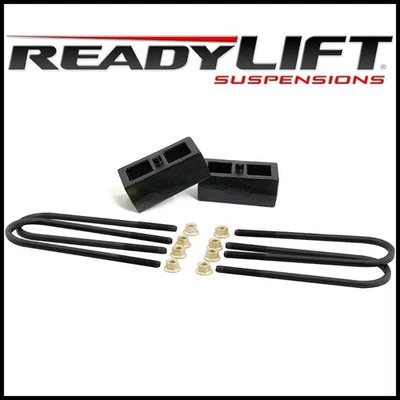 Kit de bloco traseiro ReadyLift 2" compatível com 2000-2010 Silverado Sierra 2500 3500 HD - Imagem 1 de 4