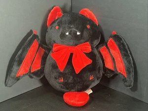 Fluff Nest Puff Pals Vlad The Vampire Bat 15” Wing Span Halloween - Picture 1 of 11