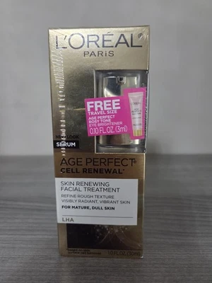 L'Oreal Paris Age Perfect Cell Renewal Golden Serum 1 oz Rare Treatment NEW - Image 1 of 4
