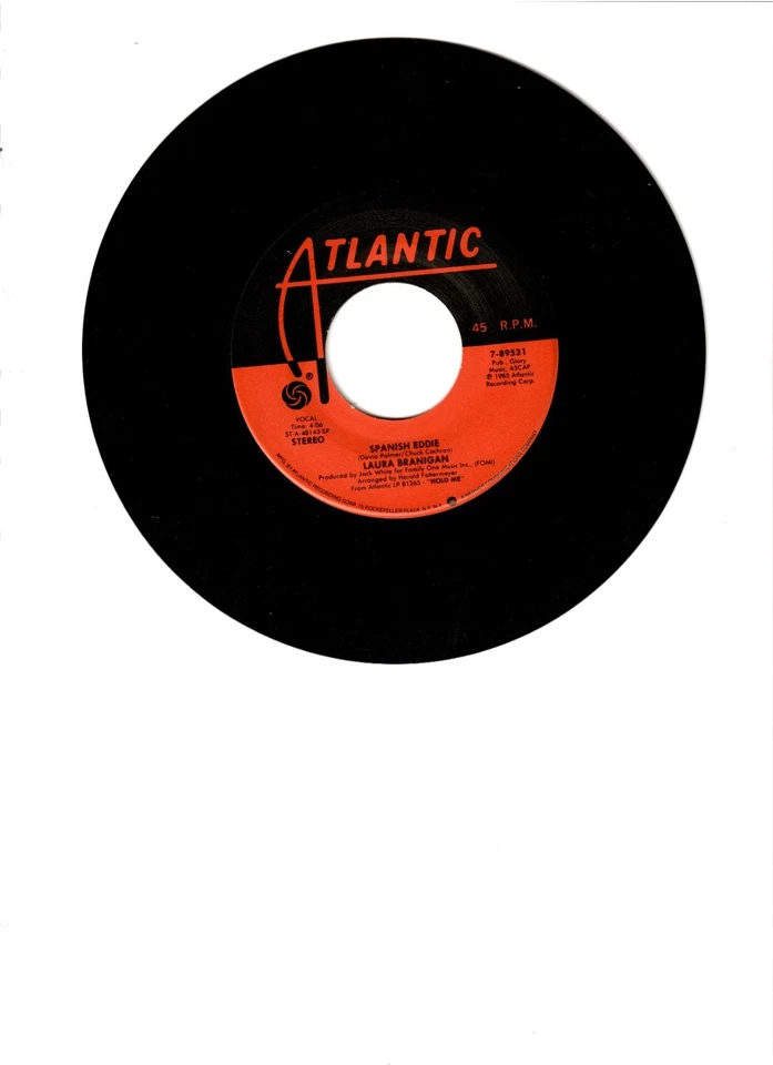 1985    SPANISH  EDDIE  -  LAURA  BRANIGAN - Image 1 of 1