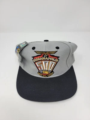 De colección 1997 Indianapolis Indy 500 Race Snapback Gorra Bordada Carreras Gris Sombrero Foto 1 de 4