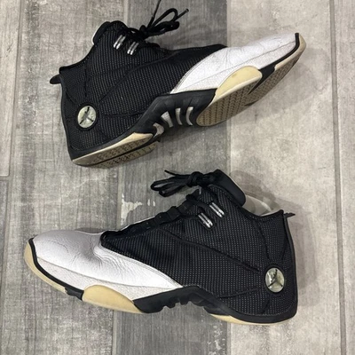 Zapatillas Hombre Air Jordan Negro Blanco 317176 102 2007 De Colección Talla 14 Foto 1 de 4