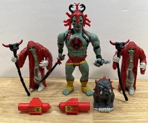 Vintage Thundercats Mumm-Ra Action Figure Set Complete With Ma Mutt 1985 11 PC - Picture 1 of 14