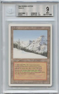 Magic The Gathering 1994 edición revisada Taiga BGS 9 (con subs) Dual Land - Imagen 1 de 2