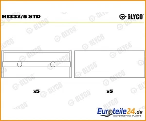Cojinete del cigüeñal GLYCO H1332/5STD para Daihatsu Terios YRV - Imagen 1 de 1