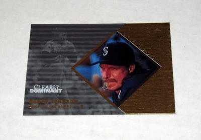 Upper Deck Clearly Dominant 16 1998 Randy Johnson (#/250) HOF Mariners Foto 1 de 3