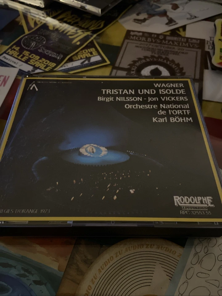 Wagner - Tristan und Isolde 3 CD Set ; Rodolphe Prod. , NM & audiophil - Bild 1 von 4
