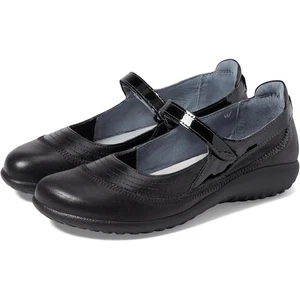 Zapatos planos Naot para mujer Kirei Mary Jane EU 39 US 8 cuero nobuck negro nuevos en caja - Imagen 1 de 13