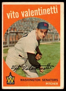 Vito Valentinetti 1959 Topps #44 - Foto 1 di 2