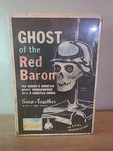 Vintage Revell GHOST of the RED BARON solo scatola model kit originale raro - Foto 1 di 9