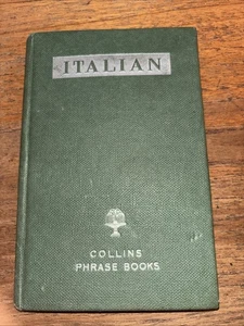 Collins Italian Phrasebook 1958 - Picture 1 of 6