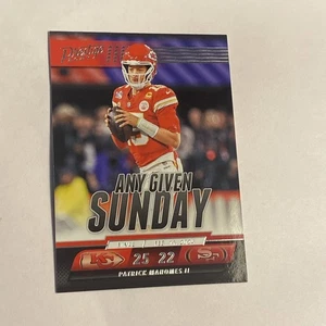 🎆💥Patrick Mahomes Superbowl LVIII Any Given Sunday Kansas City Chiefs 🔥 - Picture 1 of 2