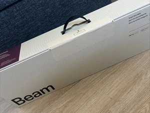 New SONOS Beam Gen 2 Smart Soundbar Dolby Atmos Black NEW SEALED FREE WALL MOUNT - Picture 1 of 3