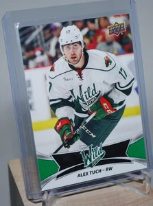 2016-17 Upper Deck AHL Green #123 SP Alex Tuch Pre-Rookie Iowa Wild - Bild 1 von 2