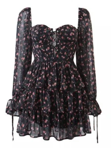 Bloggers favs shop liropolla-0 Flora Mini Dresses - Picture 1 of 8