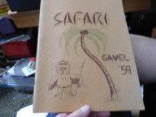 1959 CHARLES EVANS HUGHES JR HIGH SCHOOL YEARBOOK "GAVEL" LONG BEACH, CALIFORNIA