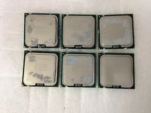 LOT 6 Intel Core 2 Duo E8200 CPU SLAPP 6M/1333/2.66GHz - Picture 1 of 3