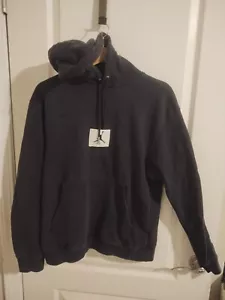 Nike Men's Air Jordan Flight Est 1985 Fleece Pullover Hoodie Black Size S - Picture 1 of 11