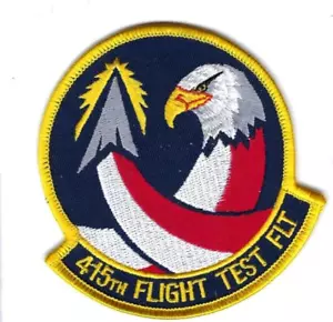 PATCH USAF 415TH FLIGHT TEST FLT RANDOLPH AFB B5-3 - Picture 1 of 1