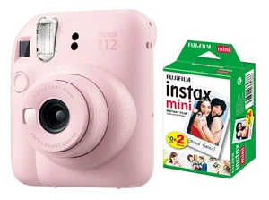 Fuji Instax Mini 12 Blossom Pink Rosa + Instax Film 20 Aufnahmen Sofortbild - Bild 1 von 8