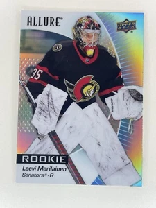 💂 2023-24 Upper Deck Allure Rookie #130 Leevi Merilainen Ottawa Senators - Bild 1 von 2