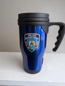 NYPD Edelstahl Reisebecher - offiziell lizenziert - $ 13,99 & kostenloser Versand!! - Bild 1 von 2