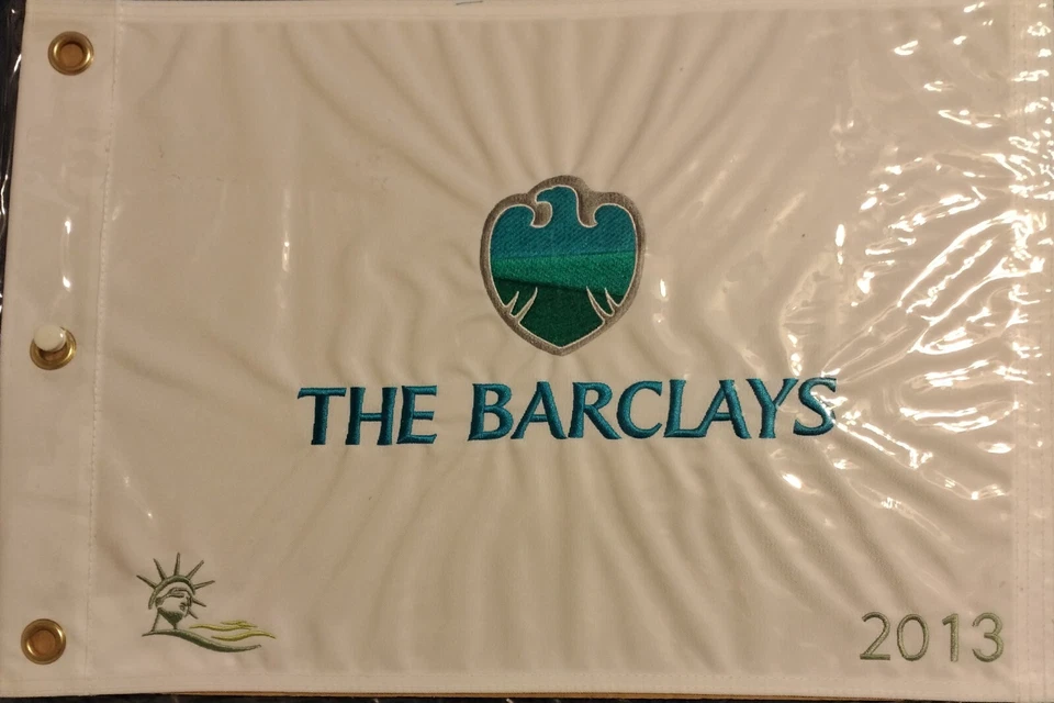2013 Barclays Pin Bandera Adam Scott Liberty National Country Club abierto British PGA Foto 1 de 1