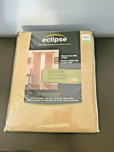 Ellery Eclipse Faux Silk Thermalayer Blackout 52"W x 96"L Drapery Pair (NEW) PSJ - Picture 1 of 5