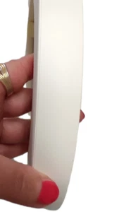50m weiß glatt perl Umleimer Schmelzkleber Kantenumleimer Melaminkante 17mm 23mm - Bild 1 von 3