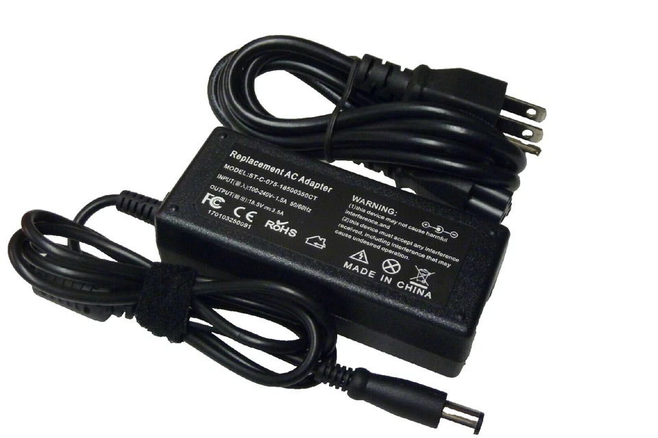 AC Adapter Charger For HP Pavilion g6-1c55nr g6-1c56nr g6-1c57dx Power Cable - Image 1 of 1