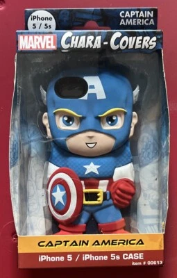 iPhone 5/5s Captain America Chara-Cover Protective Case Marvel Comics Avengers  - Image 1 of 4