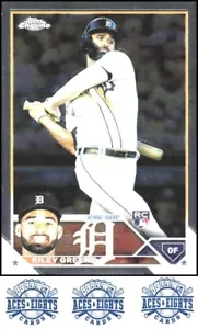 2023 Topps Chrome Riley Greene Rookie RC Detroit Tigers #182 - Picture 1 of 2