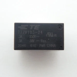 TE Connectivity T77V1D3-24 3A General Purpose Relay - Picture 1 of 2