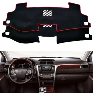 1x tapete de tablero de tablero de automóvil cubierta para sol almohadilla antideslizante para Toyota Camry 2012-2017 - Imagen 1 de 9