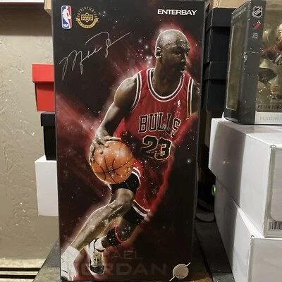 NBA Masterpiece Michael Jordan Collectible Figure #23 [Red Uniform Road Edition] - Image 1 of 4