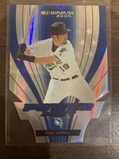 Mike Lowell 2005 Donruss Power Alley Blue Die-Cut #PA-18 - NUMBERED 58/100