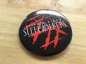 PELÍCULA DE 1992 PROMO VINTAGE BOTÓN PINBACK - SONÁMBULOS DE STEPHEN KING - Imagen 1 de 3