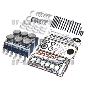 Engine Overhaul Repair Kit 10.7:1 For BMW 128i 330i E90 E60 E83 E84 E89 N52 3.0 - Picture 1 of 9
