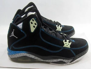 new 375512 001 Jordan Ol' School 3 'Black Orion Blue'  MEN Size 9.5 - Picture 1 of 10