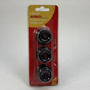 Amtech 3 Stück Lupe Auge Glas Inspektion Juwelier Vergrößerung Alt Gold Diamant - Bild 1 von 6
