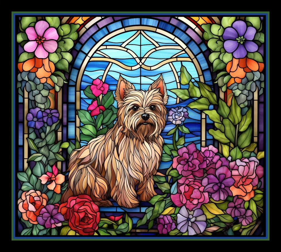 Imán grande para refrigerador Norwich Terrier - versión 3 Foto 1 de 1