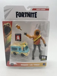 Fortnite Emote Series 4-Inch Action Figure Doggo & Lil' Treat, BRAND NEW - Picture 1 of 2