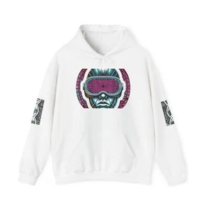 Unisex Heavy Blend™ Hooded Sweatshirt - Holo-Vision & Digital DNA Design - Picture 1 of 5